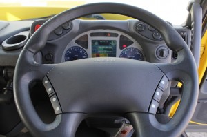 Yugo Driving School Truck Steering Wheel
