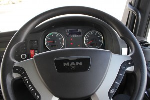 MAN Truck Steering Wheel | Yugo Driving School