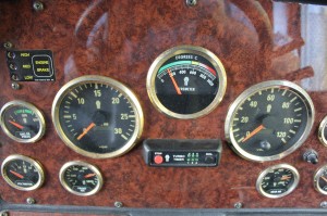 Vintage Vehicle Thermometer and Pressure Dial | Yugo Driving School
